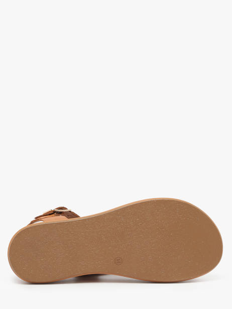 Sandals In Leather Inuovo Green women A96001 other view 4