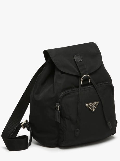 Sac à Dos D'occasion Prada Tessuto Nylon Prada Noir second life 1343822 vue secondaire 4