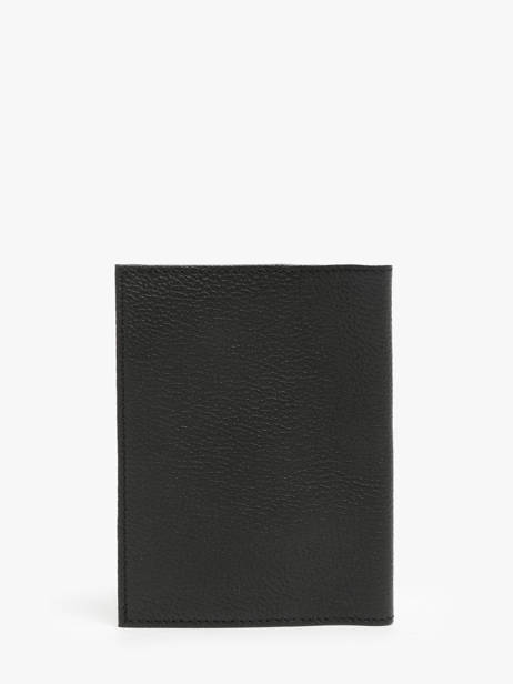 Étui Passeport Madras Cuir Etrier Noir madras EMAD025 vue secondaire 2