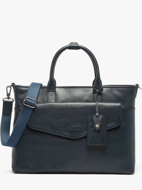 Porte-documents Flandres 1 Compartiment + Pc 15'' Etrier Bleu flandres EFLA8231