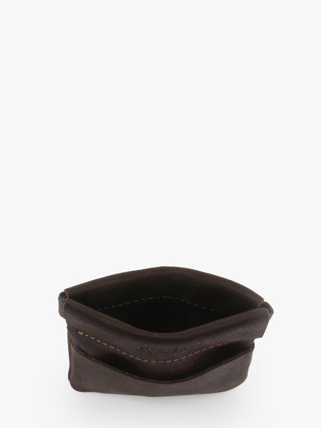 Leather Oil Coin Purse Etrier Brown oil EOIL5005 other view 1