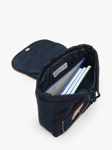 Backpack Tann's Blue tann's x tartine et choco 214112 other view 3