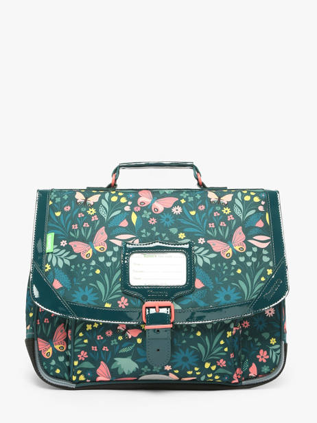 1 Compartment Satchel Tann's Green les fantaisies f 35266