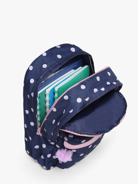 2-compartment Backpack Tann's Blue les fantaisies f 63325 other view 3