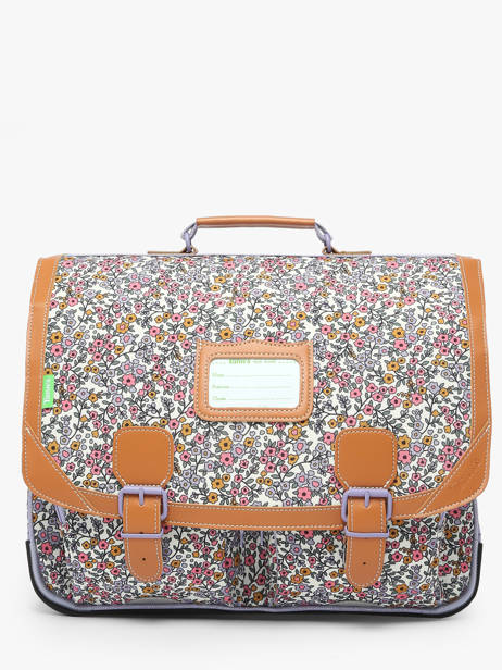 2-compartment Satchel Tann's Multicolor les fantaisies f 41263