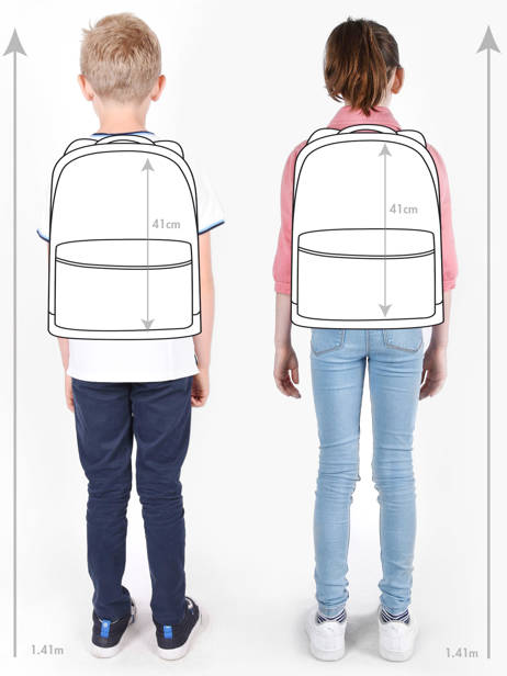 Sac à Dos 2 Compartiments Tann's Vert les fantaisies f 63266 vue secondaire 1