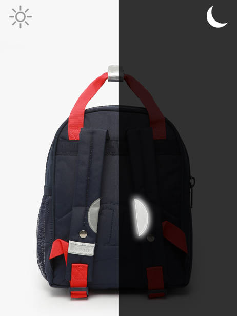 Mini Backpack Tann's Blue les fantaisies f 61321 other view 5