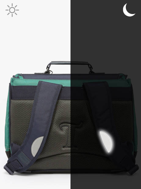 Cartable 2 Compartiments Tann's Vert les fantaisies g 38126 vue secondaire 5
