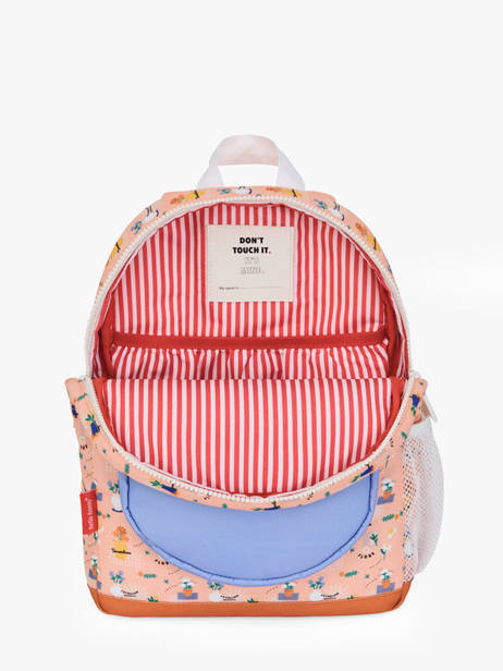 Backpack Hello hossy Beige cool kids 5 other view 3