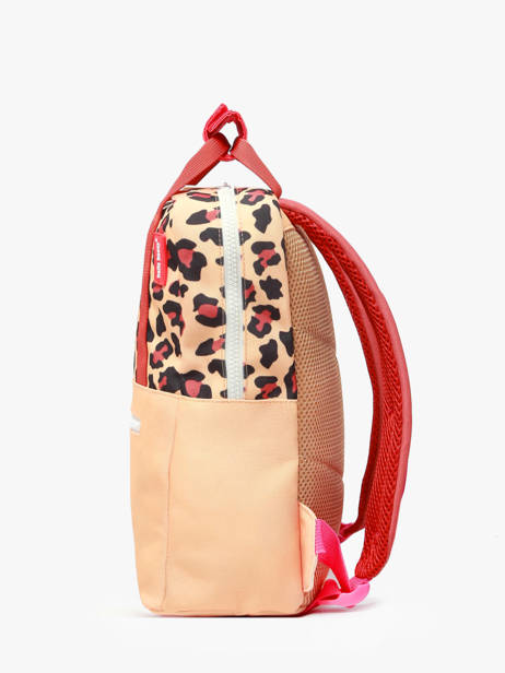 Backpack Hello hossy Beige cool kids PKID other view 2