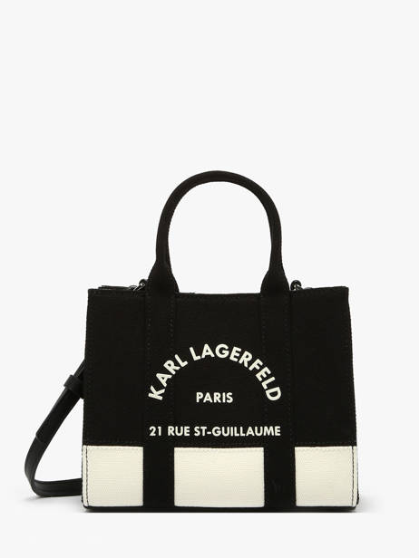 Shoulder Bag Rsg Cotton Karl lagerfeld Black rsg A3W50027