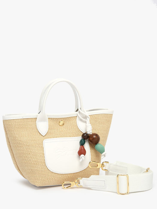 Longchamp Le panier pliage perles Messenger bag White