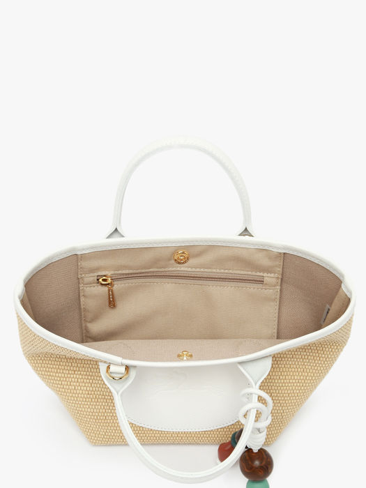 Longchamp Le panier pliage perles Messenger bag White