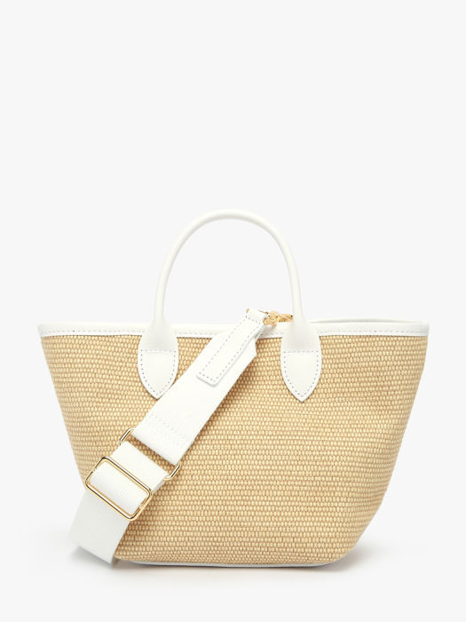 Longchamp Le panier pliage perles Messenger bag White