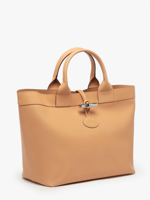 Longchamp Le roseau souple Sacs porté main Beige