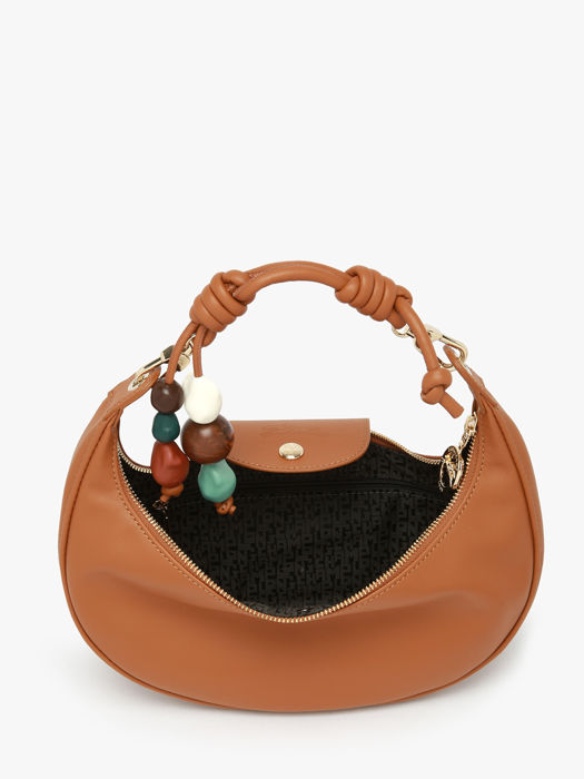 Longchamp Le pliage xtra perles Hobo bag Brown