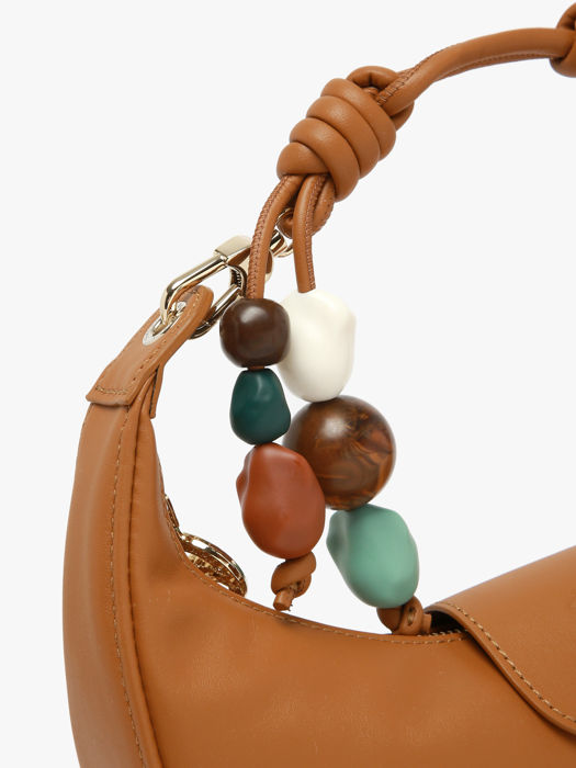 Longchamp Le pliage xtra perles Hobo bag Brown