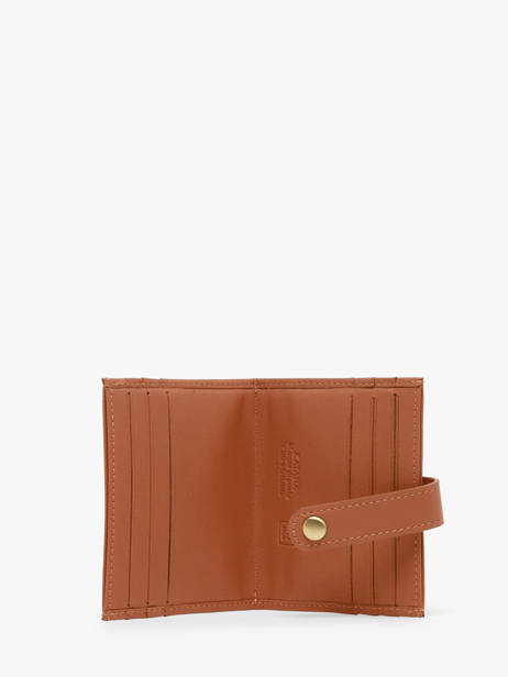 Card Holder Leather Katana Brown marina 753130B other view 1