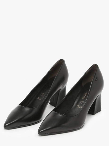 Heeled Pumps In Leather Tamaris Black women 43 other view 2