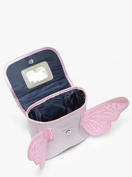 Mini Backpack Caramel et cie Violet family FA other view 2