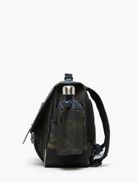 2-compartment Satchel Tann's Green les fantaisies g 33277 other view 2