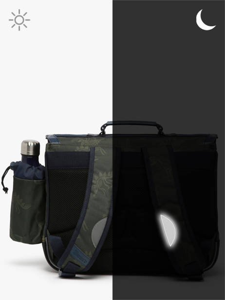 2-compartment Satchel Tann's Green les fantaisies g 33277 other view 5