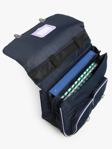 Wheeled Satchel Tann's Blue les fantaisies f 47274 other view 3