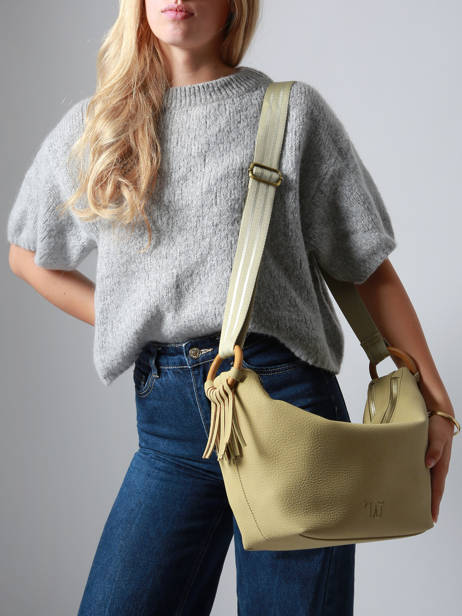 Shoulder Bag Camomille Woomen Green camomille WCAO03 other view 1