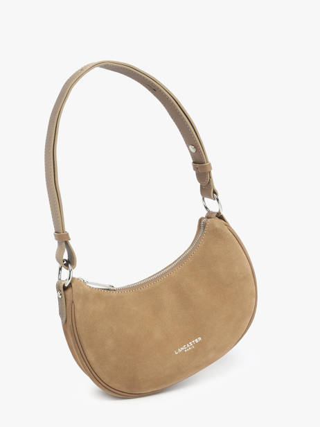 Shoulder Bag Suede Leather Lancaster Beige suede 81 other view 2