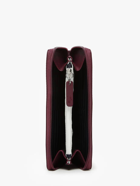 Portefeuille L.12.12 Concept Lacoste Rouge l.12.12 concept NF2900PK vue secondaire 1