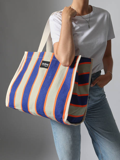 Sac Porté épaule Birthday Coton Hindbag Multicolore birthday R vue secondaire 1