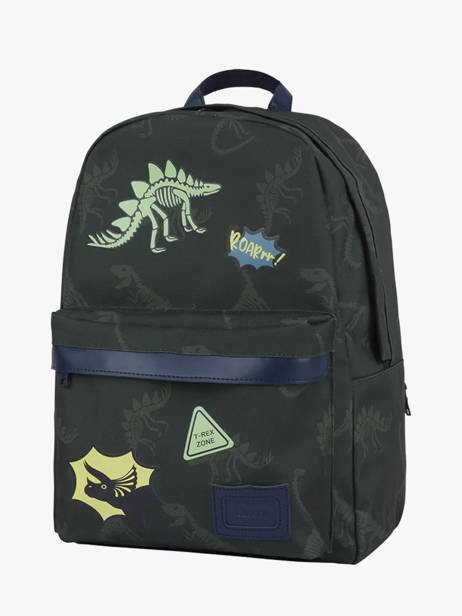 1 Compartment Backpack Tann's Green les fantaisies g 62277 other view 2