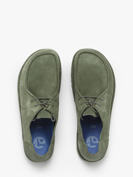 Derby Shoes Utti In Leather Birkenstock Green men 1030109 other view 4