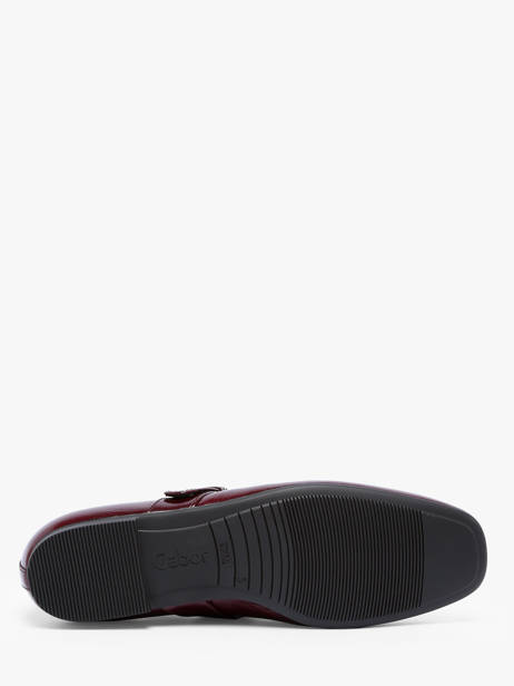 Ballerinas In Leather Gabor Red women 25 other view 5