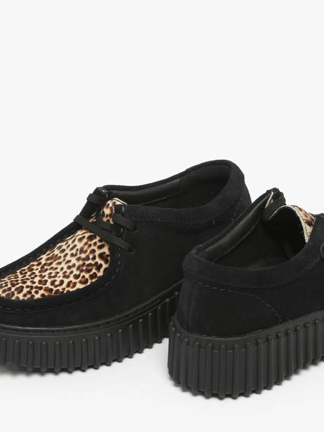 Derby Shoes Torhill Bee In Leather Clarks Black women 26181189 other view 3