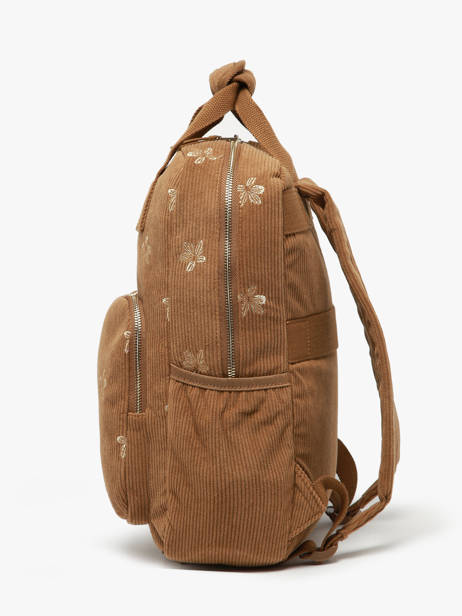 1 Compartment Backpack Roxy Brown back to school RJBP4933 other view 2