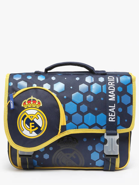 2-compartment Satchel Real madrid Blue real 24BR203C