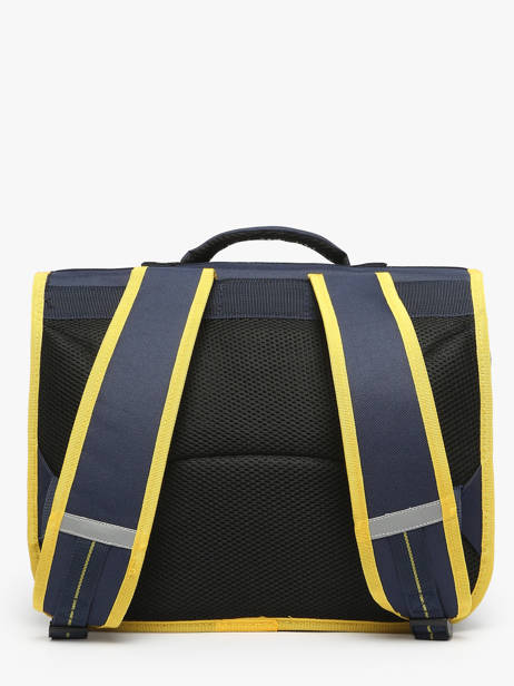 2-compartment Satchel Real madrid Blue real 24BR203C other view 4