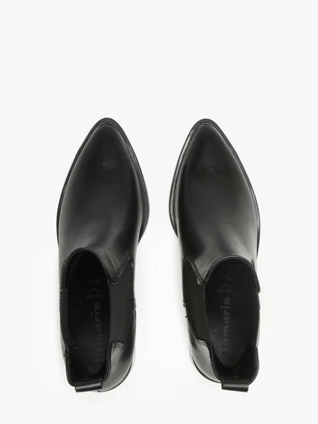 Bottines à Talon En Cuir Tamaris Noir women 45 vue secondaire 4
