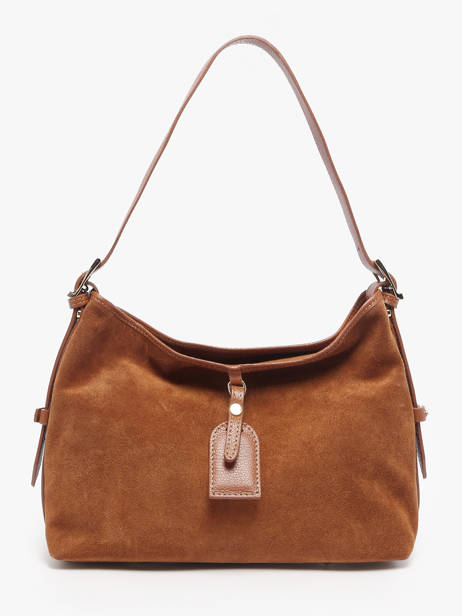 Sac Porté épaule Velvet Caviar Cuir Milano Marron velvet caviar VC250610