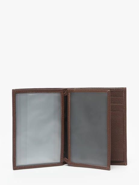 Wallet Leather Hexagona Brown confort 467144 other view 2