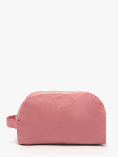 Recycled Coton Hermel Toiletry Bag Rivedroite Pink timeless HERMETIM other view 2
