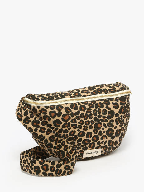 Recycled Cotton Custine Xl Belt Bag Rivedroite Brown forever wild CUSTXFOR other view 2