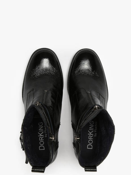 Heeled Boots Evie In Leather Dorking Black women D9163 other view 4