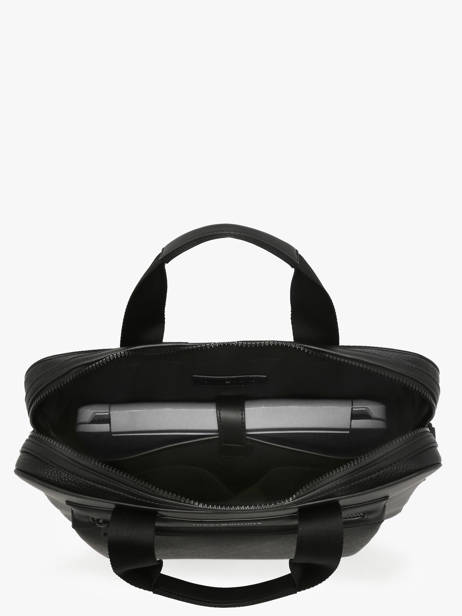 Business Bag Tommy hilfiger Black monogram AM13835 other view 3