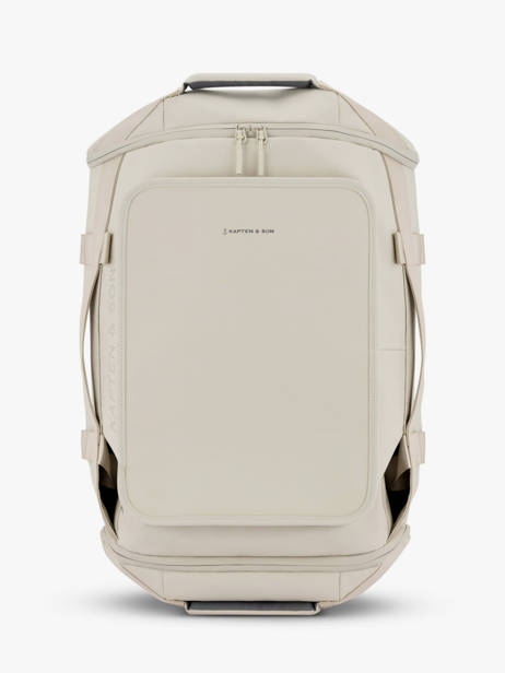 Cabin Duffle Bag Backpack Backpack Kapten and son White backpack LISBONDU