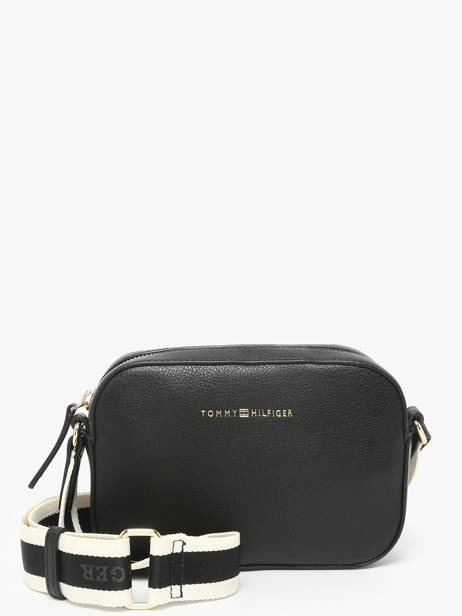 Shoulder Bag Th Logotape Polyurethane Tommy hilfiger Black th logotape AW17450