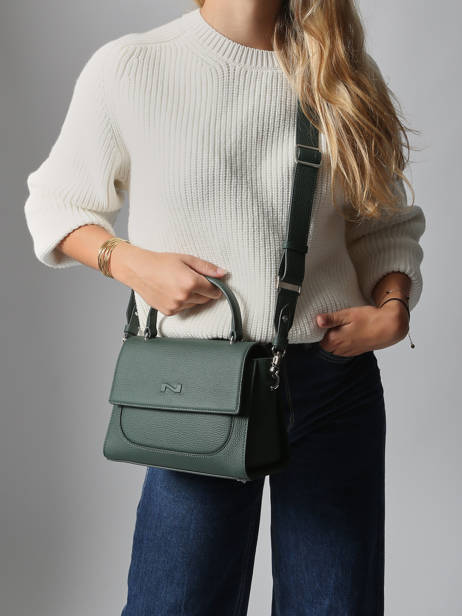 Leather Charlene Crossbody Bag Nathan baume Green event 9 other view 1