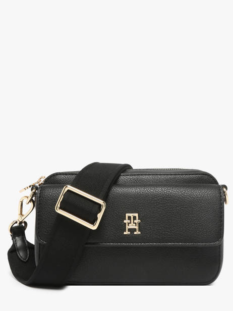 Sac Bandoulière Th Distinct Polyurethane Tommy hilfiger Noir th distinct AW17455
