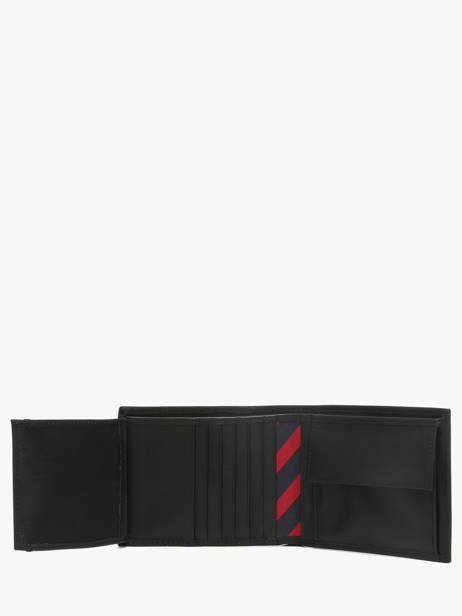 Wallet Leather Tommy hilfiger Black johnson AM00665 other view 3